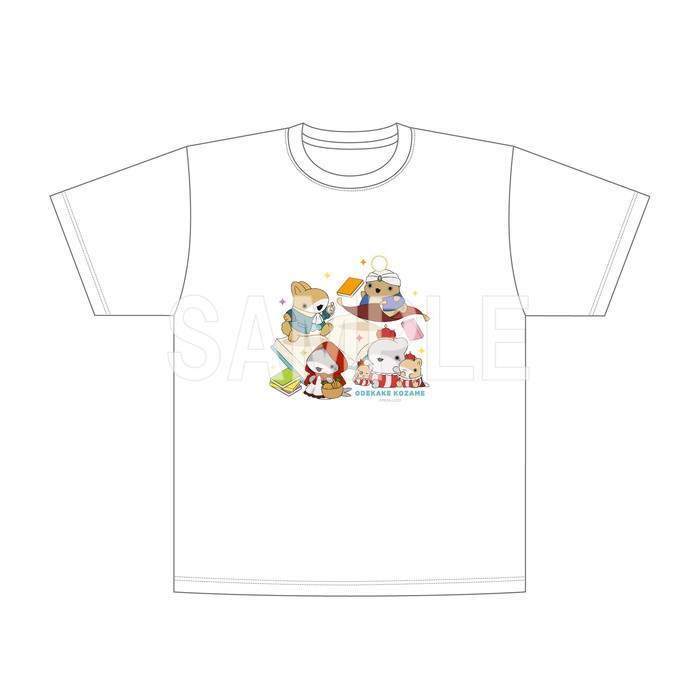 「おでかけ子ザメ」Tシャツ 童話シリーズ